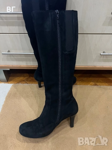 Gabor 36,5 номер естествен велур -35 лв, снимка 2 - Дамски ботуши - 51440210