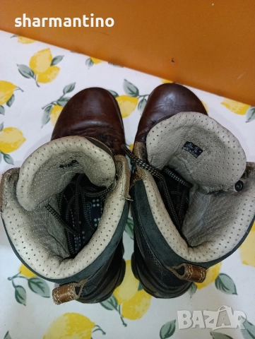 Ecco Biom N 37 кожени - 22 лв, снимка 4 - Дамски боти - 52763528