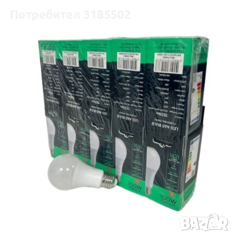 LED крушка V-TAC E27 10 Samsung chip  10 броя в пакет!