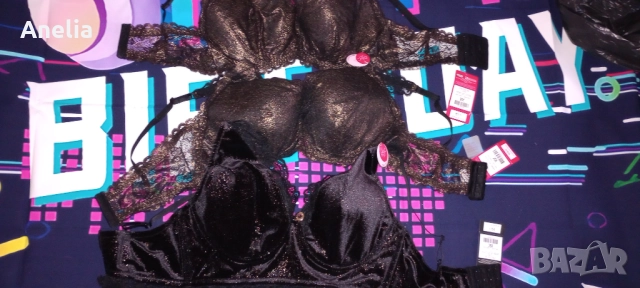 Лот 3 бр. Дамски Сутиени Лукс  Л ХЛ 85 С , снимка 4 - Бельо - 52558404