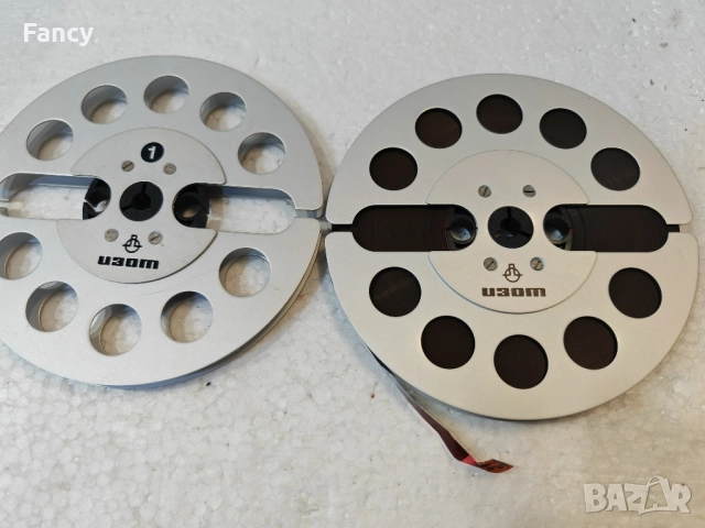 Алуминиеви ролки за магнетофон 2 бр, снимка 5 - Други - 51827391