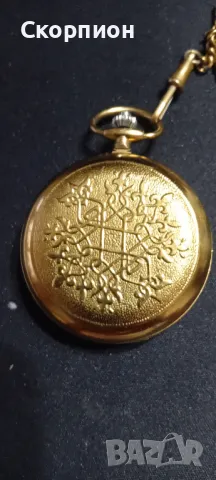 Джобен часовник - ВИМПЕЛ - Юбилеен - рядък - ПРОМОЦИЯ, снимка 3 - Джобни - 46796571