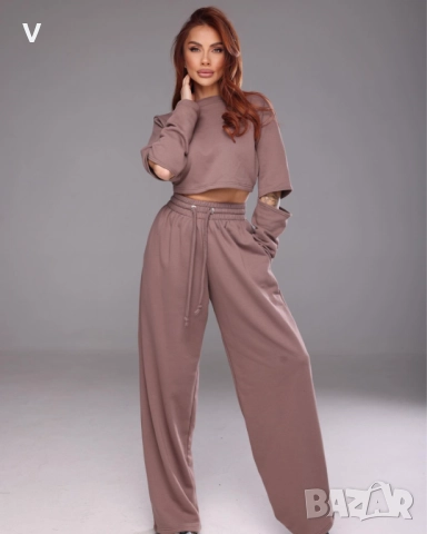 Дамски черен плюшен суитчър Junona Юнона с качулка кроп топ , снимка 5 - Суичъри - 52740202