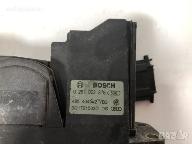 Педал газ потенциометър Vw Polo 1.4TDI 2004г 0281002378, снимка 2 - Части - 49858671