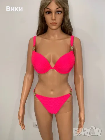 Бански с дебели подплънки, снимка 3 - Бански костюми - 49796345