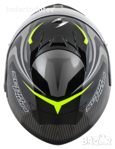 Мото Каска SCORPION EXO-520 EVO AIR TERRA Silver-Neon M 57-58 ,очила!, снимка 4 - Аксесоари и консумативи - 52514481