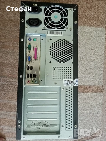 Компютър с монитор Intel E7500 2.93GHz/4GB RAM/120GB SSD/320GB+500GB HDD, снимка 2 - За дома - 50549735