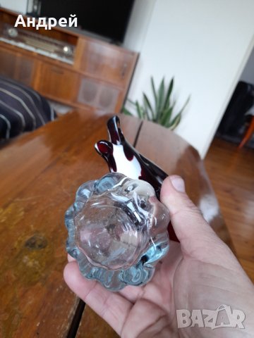 Стъклена фигура,фигурка,риба #4, снимка 5 - Други ценни предмети - 44102946