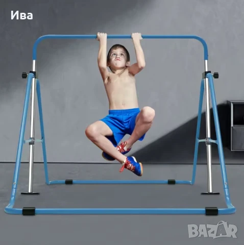 НОВО! Гимнастически лост за деца - Регулируем, висилка гимнастика деца, снимка 15 - Мебели за детската стая - 50536186