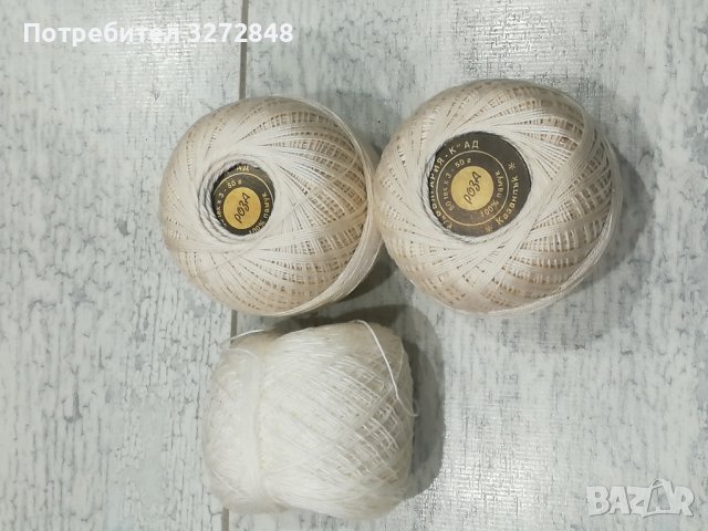 Памучни конци за плетене ,,РОЗА" 50г, снимка 3 - Други - 43952475