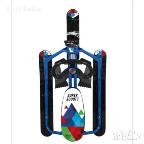 Зимна шейна с предни и задни ски XN16, снимка 4 - Зимни спортове - 48536485