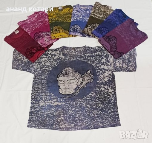 Индийски ръчно рисувани тениски- памук