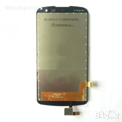 LCD Дисплей за LG K4 / K121 / K120E + Тъч скрийн / Черен /