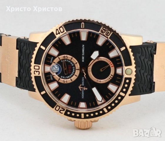 Мъжки луксозен часовник Ulysse Nardin Marine, снимка 2 - Мъжки - 33231431