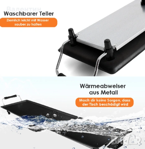 Електрическа скара COSTWAY 1800W, снимка 4 - Друга електроника - 53439416