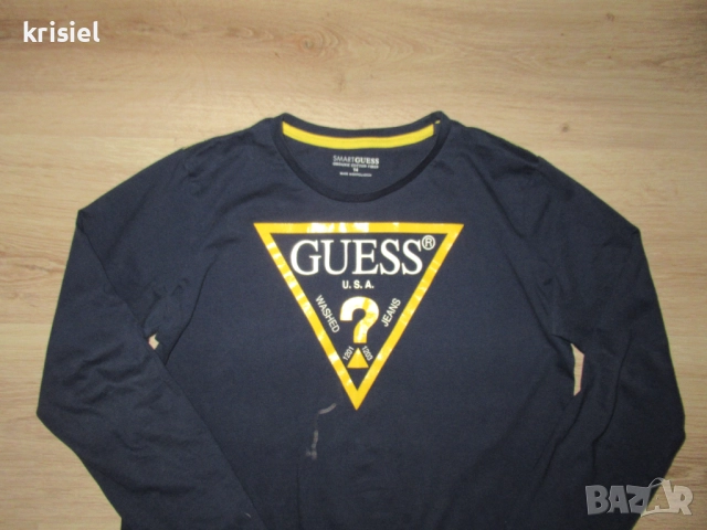 ОРИГИНАЛНА БЛУЗА НА GUESS--14 год., снимка 2 - Детски Блузи и туники - 52466078