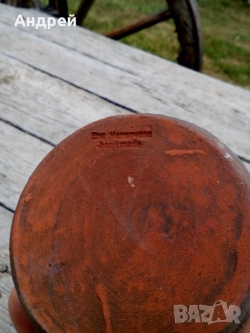 Стара керамична касичка, снимка 6 - Антикварни и старинни предмети - 27064262