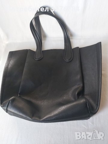 Оригинална елегантна кожена чанта ZARA, снимка 2 - Чанти - 40835799