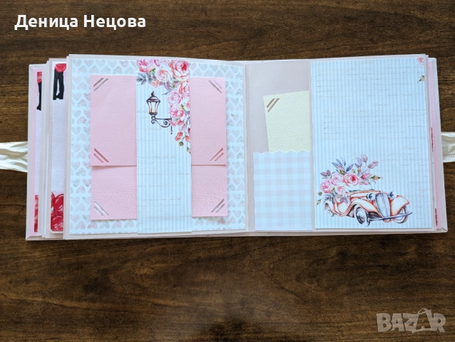 Семеен албум за снимки, подарък за жена, подарък за Осми март, снимка 5 - Романтични подаръци - 53429191