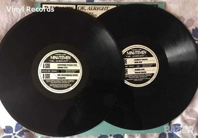 The New York Minutemen – OK, Alright...2 x Vinyl, 12", снимка 2 - Грамофонни плочи - 39054798