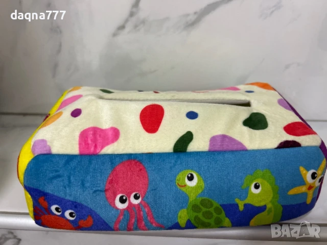 Мек калъф за кутия за мокри кърпи/ салфетки цветен животни, снимка 7 - Други стоки за дома - 51146087