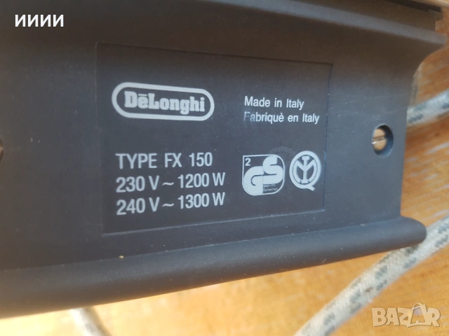 Парна ютия Delonghi , снимка 5 - Ютии - 53453812