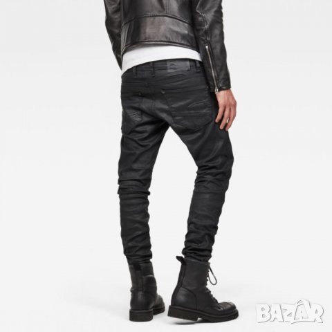 Нови и Намалени! G-star Raw Revend Skinny Jeans BLACK PINTT STRETCH DENIM Мъжки Слим Дънки  W31 L34, снимка 10 - Дънки - 37703061