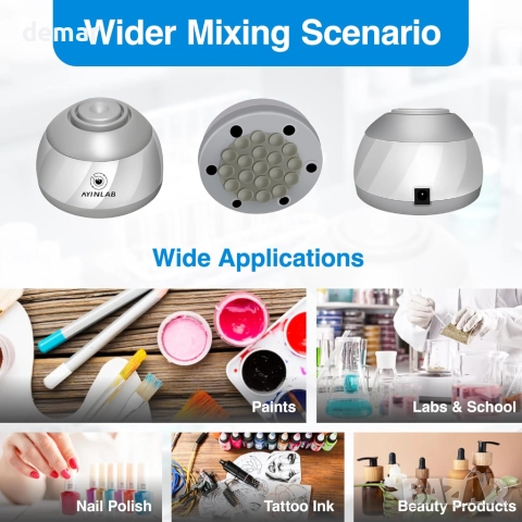 Миксер Mix Wide Vortex 4000 об/мин, безчетков мотор, максимален капацитет 150 мл, снимка 8 - Други стоки за дома - 52534880