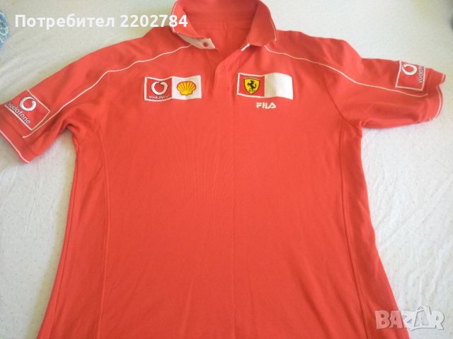 Две оригинални тениски Ferrari,Ферари, тениска , снимка 1 - Тениски - 37051729