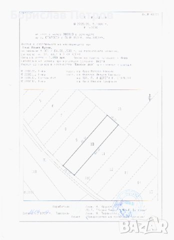 Продавам нива № 10 Бански дол  - Старосел, снимка 6 - Земеделска земя - 43472056