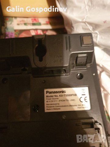 Стационарен телефон Panasonic , снимка 2 - Стационарни телефони и факсове - 38329039