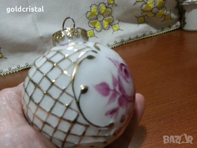 Порцеланова топка за елха , снимка 6 - Антикварни и старинни предмети - 43689522
