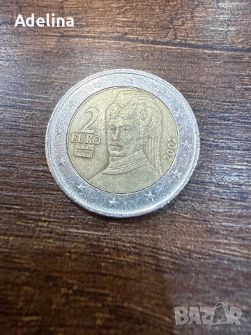 2 евро Австрия 2002