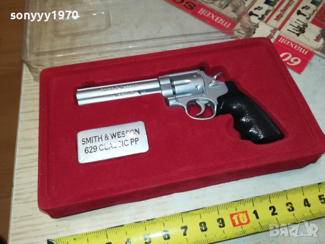 SMITH & WESSON 629 CLASSIC PP МЕТАЛЕН ПИСТОЛЕТ ЗА КОЛЕКЦИЯ-ВНОС SWISS 2109251244 , снимка 11 - Колекции - 51785269