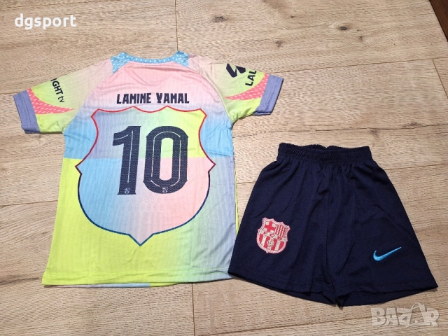 Детски екип на Барселона #Ламин Ямал #10# специално издание!