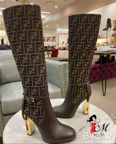 ботуши fendi, снимка 4 - Дамски ботуши - 50765911