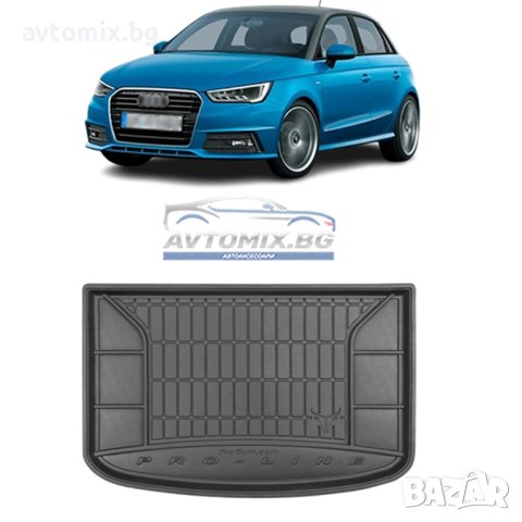 Гумена стелкa за багажник за Audi A1 2010-2018 г., ProLine 3D