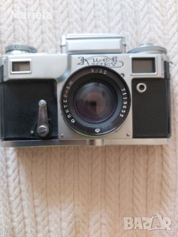 Руски фотоапарат "Киев", снимка 2 - Фотоапарати - 37738407