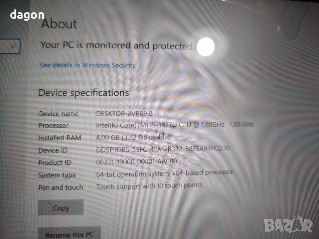 ThinkPad Helix 11.6" Multi-Touch Ultrabook Convertible 2-in-1 laptop, снимка 8 - Лаптопи за работа - 52446859