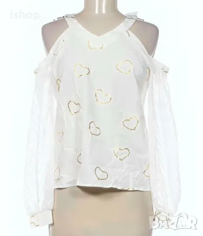 Дамска Риза С Голи Рамене, снимка 1