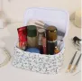 Флорална чанта за гримове, снимка 5