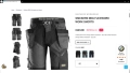 Snickers 6904 Flexi Work Stretch Shorts With Holster Pocket раз 52 / L къси работни панталони W4-645, снимка 2