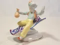 Hollohaza унгарска порцеланова фигура Аладин и летящото килимче, снимка 5