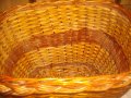 Стара Битова Кошница От Ракита-Голяма-Отлична-540х380х270мм-От Соца, снимка 6