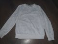 Бяла блуза с дантела, снимка 1 - Блузи с дълъг ръкав и пуловери - 27440494