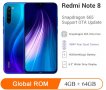 Xiaomi Redmi Note 8 4К 6.3" 4000mAh 18W 4GB RAM 64GB ROM 8 Ядра Snapdragon 665 4G 48MP 5хКамери Син, снимка 1