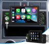 Мултимедия, плеър, за кола, единичен дин, тъчскрийн, USB, блутут MP3, тъч екран, дисплей, Автомобил, снимка 2