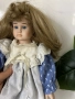 Порцеланова кукла Германия 70-те години, снимка 8