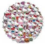 50 бр Hello Kitty Коте Кити самозалепващи лепенки стикери за украса декор