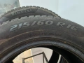 2бр зимни гуми 215/60/16 PIRELLI L04638 , снимка 4